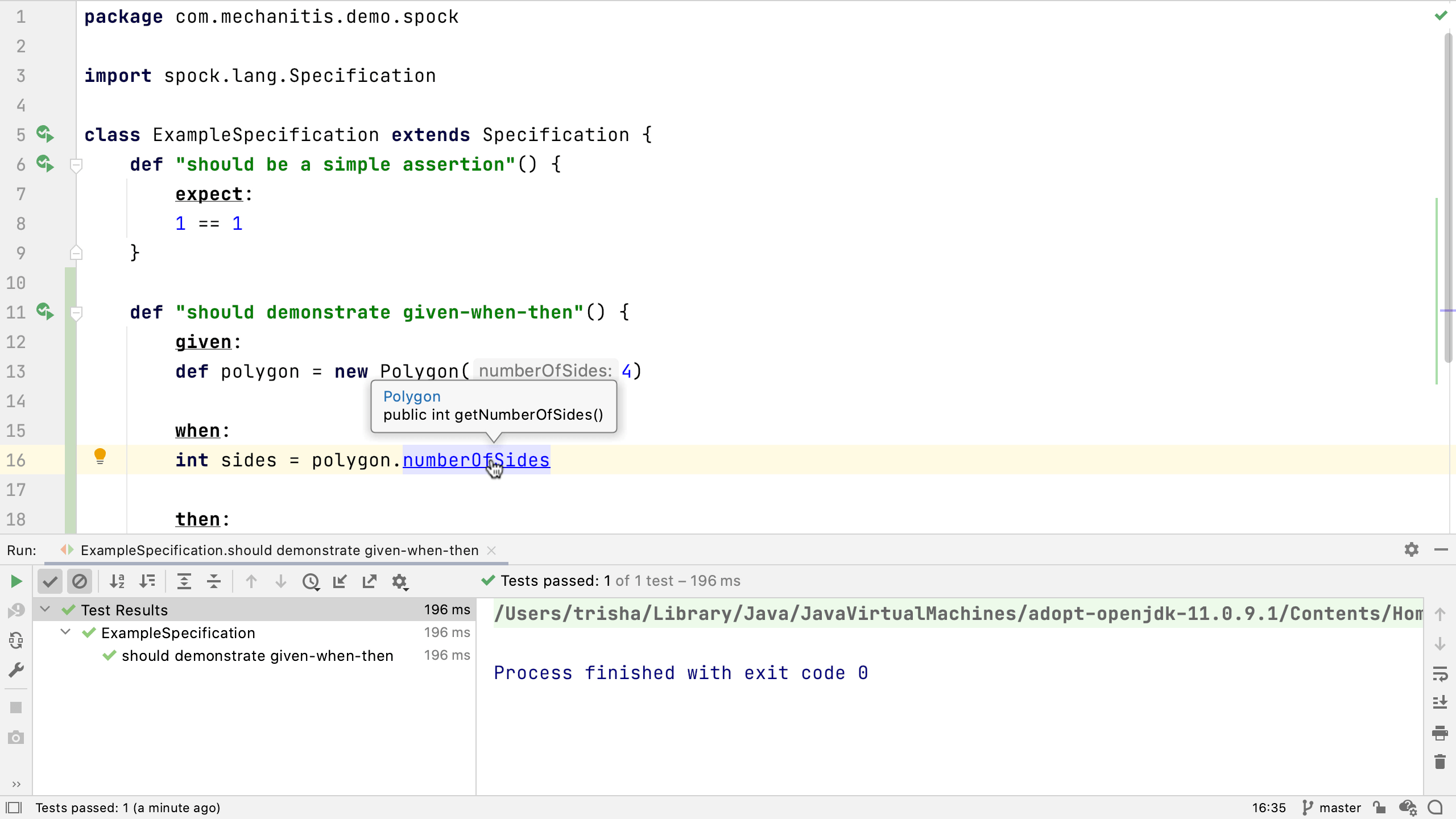 Mouseover Method