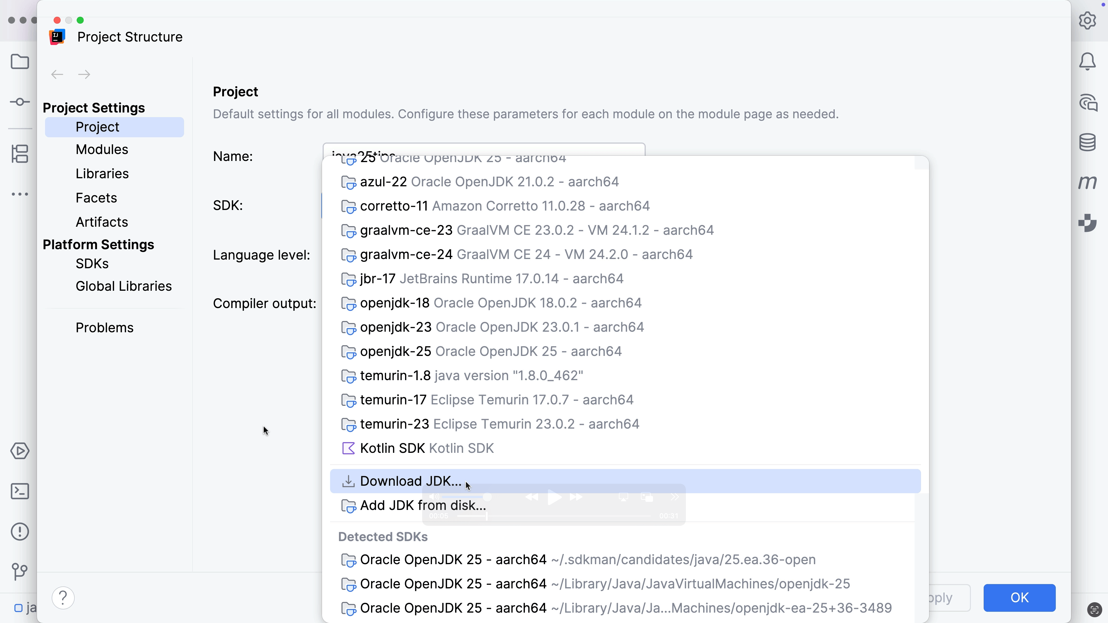 Download a JDK